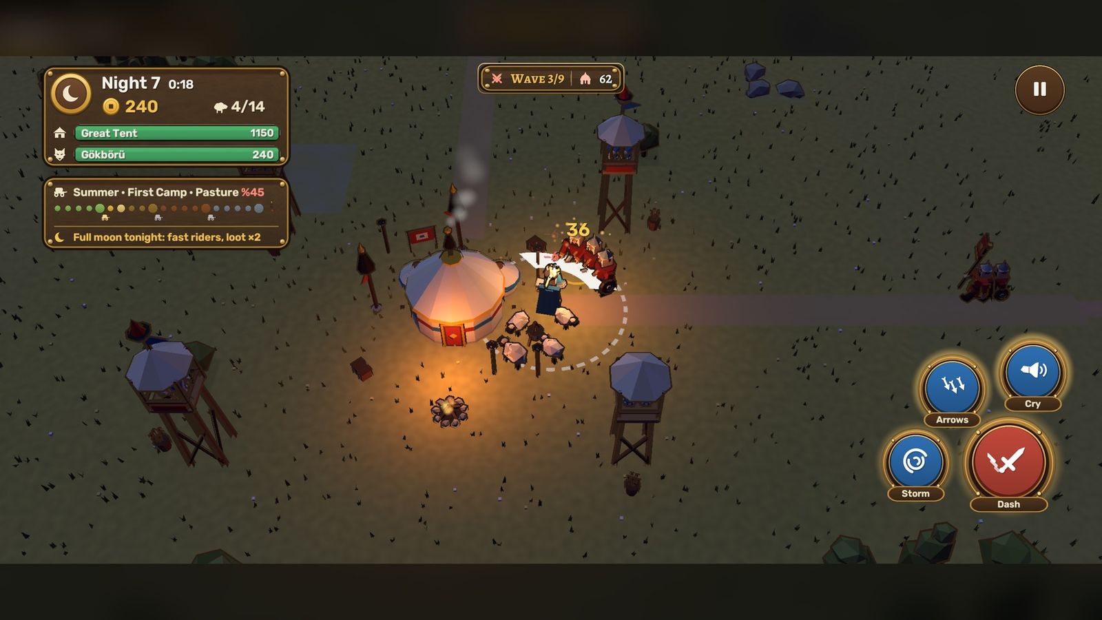 Kurultay night battle