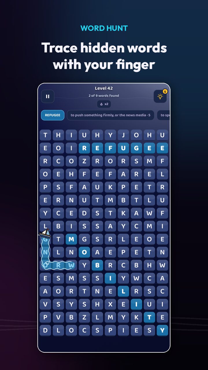 Yelken — Word Hunt